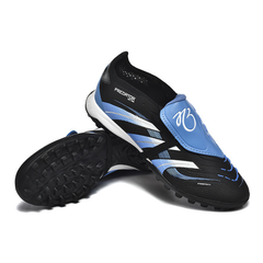 Chuteira Society TF Adidas Predator 25 Com Língua Elite Pack Preto Bellingham Infantil