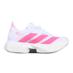 Tênis de Corrida Adidas Adizero Adios Pro 4 Branco e Rosa