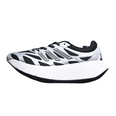 Tênis de Corrida Adidas Adizero Aruku Preto e Prateado Metálico