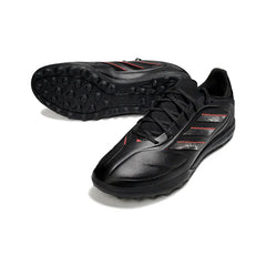 Chuteira Society TF Adidas Copa Pure III League Preta e Vermelha
