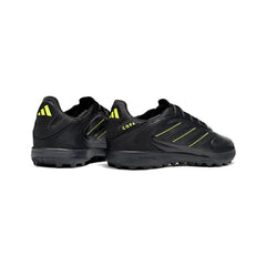 Chuteira Society TF Adidas Copa Pure III League Pack Stealth Electric