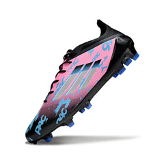 Chuteira Campo FG Adidas F50 Elite Preta e Rosa-Clara