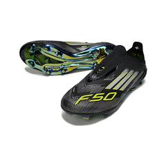 Chuteira Campo FG Adidas F50+ Elite Sem Cadarço Pack Preto
