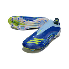 Chuteira Campo FG Adidas F50+ Elite Sem Cadarço Pack Messi Vis10n
