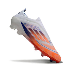 Chuteira Campo FG Adidas F50 Elite Sem Cadarço Pack Laranja