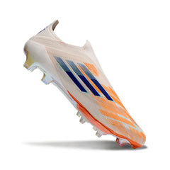 Chuteira Campo FG Adidas F50+ Elite Sem Cadarço Pack Laranja Sparkfusion