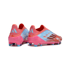 Chuteira Campo FG Adidas F50 Elite Sem Cadarço Pack Rosa