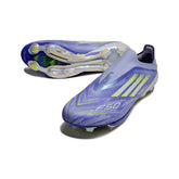 Chuteira Campo FG Adidas F50+ Elite Sem Cadarço Pack Roxo Sparkfusion