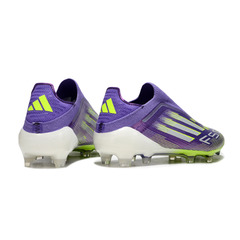 Chuteira Campo FG Adidas F50 Elite Sem Cadarço Pack Radiant Blaze Infantil