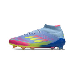 Chuteira Campo FG Adidas F50 Elite Cano Médio Pack Celestial Victory