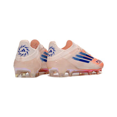 Chuteira Campo FG Adidas F50 Elite Laranja e Azul