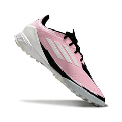 Chuteira Society TF Adidas F50 Elite Rosa e Preta