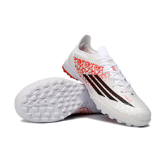 Chuteira Society TF Adidas F50 Elite Pack Branco Lamine Yamal Infantil