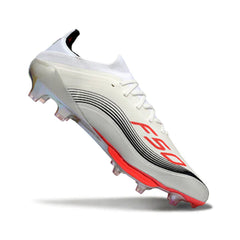 Chuteira Campo FG Adidas F50+ Elite Branca Pack Messi