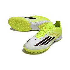 Chuteira Society TF Adidas F50 Elite Amarela e Branca