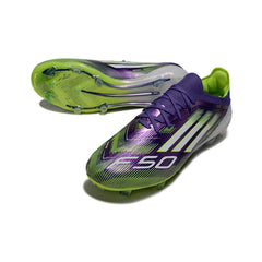 Chuteira Campo FG Adidas F50 Primeknit Elite Pack New Season Preta e Branca