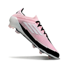 Chuteira Campo FG Adidas F50 Primeknit Elite Rosa e Preta