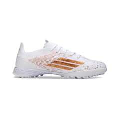 Chuteira Society TF Adidas F50 Elite Pack Mo Salah Infantil