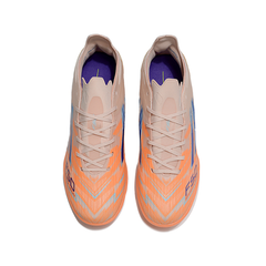 Chuteira Society TF Adidas F50 Pack Sparkfusion Coral Blaze Infantil