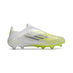 Chuteira Campo FG Adidas F50 Elite Sparkfusion Sem Cadarço Pack Born For Goals Infantil