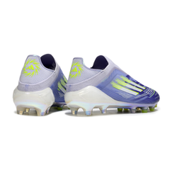 Chuteira Campo FG Adidas F50 Sparkfusion Sem Cadarço Elite Pack Radiant Blaze Infantil