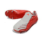 Chuteira Campo Molhado SG Adidas F50 Spider Vermelha e Branca