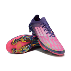 Chuteira Campo FG Adidas F50+ Elite Pack Roxo Lamine Yamal Infantil