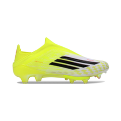 Chuteira Campo FG Adidas F50+ Elite Sem Cadarço Pack Born For Goals Infantil