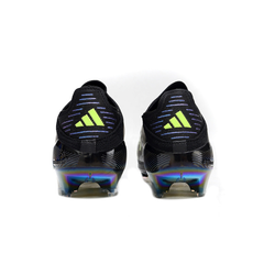 Chuteira Campo FG Adidas F50+ Sem Cadarço Elite Pack Electric Stealth Infantil