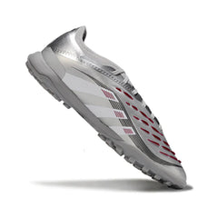 Chuteira Society TF Adidas Predator 25 Elite Pack Bellingham Chrome