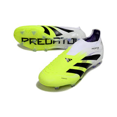 Chuteira Campo FG Adidas Predator 25 Elite Sem Cadarço Pack Radiant Blaze