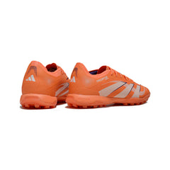 Chuteira Society TF Adidas Predator 25 Elite Laranja