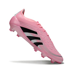 Chuteira Campo FG Adidas Predator 25 Elite Pack Rosa David Beckham