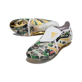 Chuteira Campo FG Adidas Predator 25 Elite Com Língua Pack Bape