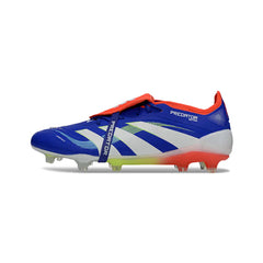 Chuteira Campo FG Adidas Predator 25 Elite Com Língua Azul