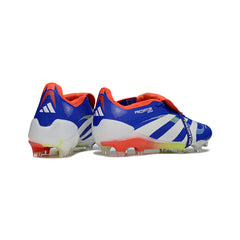 Chuteira Campo FG Adidas Predator 25 Elite Com Língua Azul