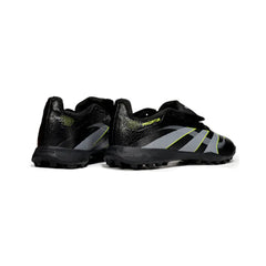 Chuteira Society TF Adidas Predator 25 Elite Com Língua Pack Electric Stealth Turf Infantil