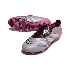 Chuteira Campo FG Adidas Predator 25 Elite Com Língua Cinza Pack Jude Bellingham