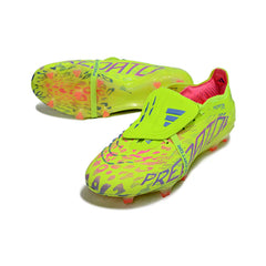 Chuteira Campo FG Adidas Predator 25 Elite Com Língua Pack Mystic Victory