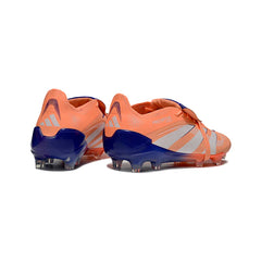 Chuteira Campo FG Adidas Predator 25 Elite Com Língua Laranja