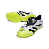 Chuteira Society TF Adidas Predator 25 Elite Com Língua Pack Radiant Blaze
