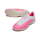 Chuteira Society TF Adidas Predator 25 Elite Branca e Rosa