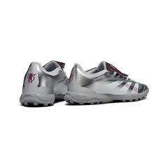Chuteira Society TF Adidas Predator 25 Com Língua Elite Pack Bellingham Chrome