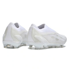 Chuteira Campo FG Adidas X Crazyfast.1 Sem Cadarço Pack Pearlized