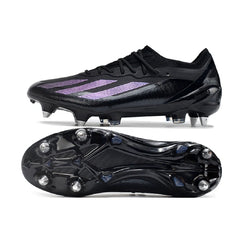 Chuteira Campo Molhado SG Adidas X Crazyfast.1 Pack Nightstrike Preta