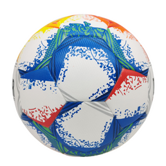 Derbystar Brillant APS Bundesliga 22-23 White, Orange, Blue and Yellow Grass Field Ball