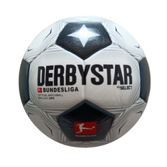 Derbystar Brillant APS Bundesliga 22-23 White and Black Grass Field Ball