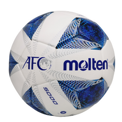 Molten Vantaggio 5000 AFC Champions League Asian 23/24 White and Blue Lawn Field Ball