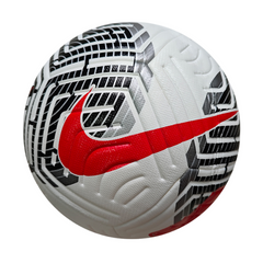 Bola de Futebol Nike Flight Branca, Preta e Vermelha