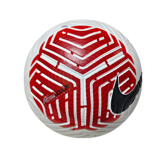 Bola de Futebol Nike Flight Branca e Vermelha